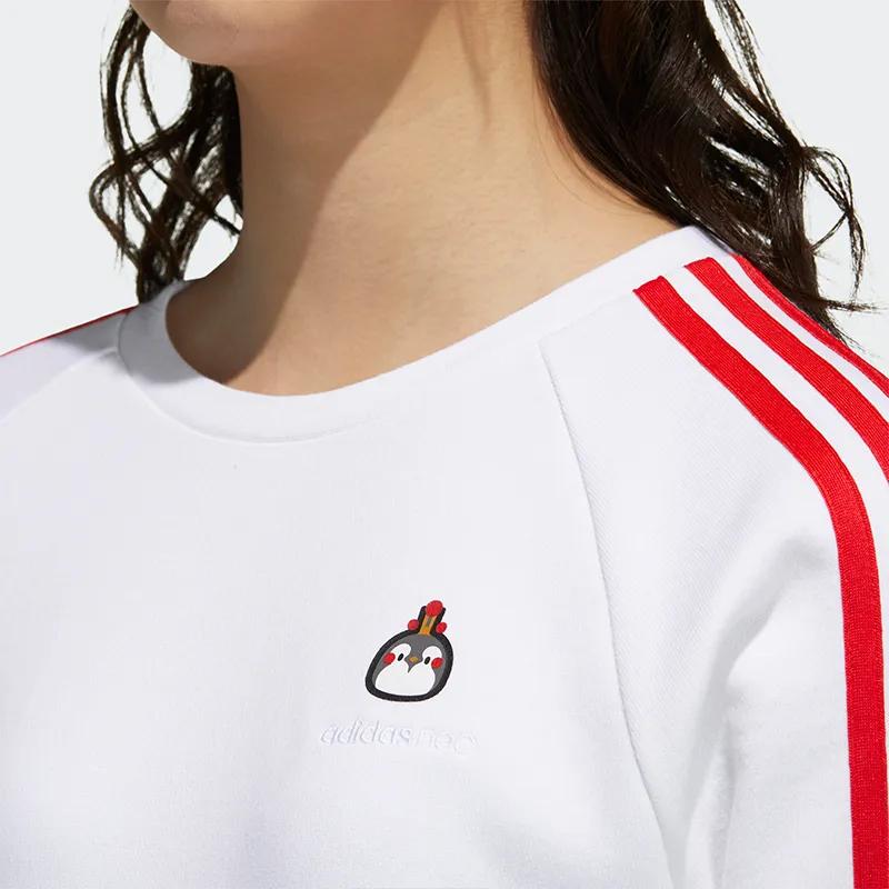 My King Mansleep X Adidas Neo Adidas Neo CNY Collection Sweatshirts Women's White-4
