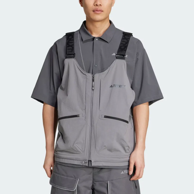 Adidas Terrex Vests Men Gray-4