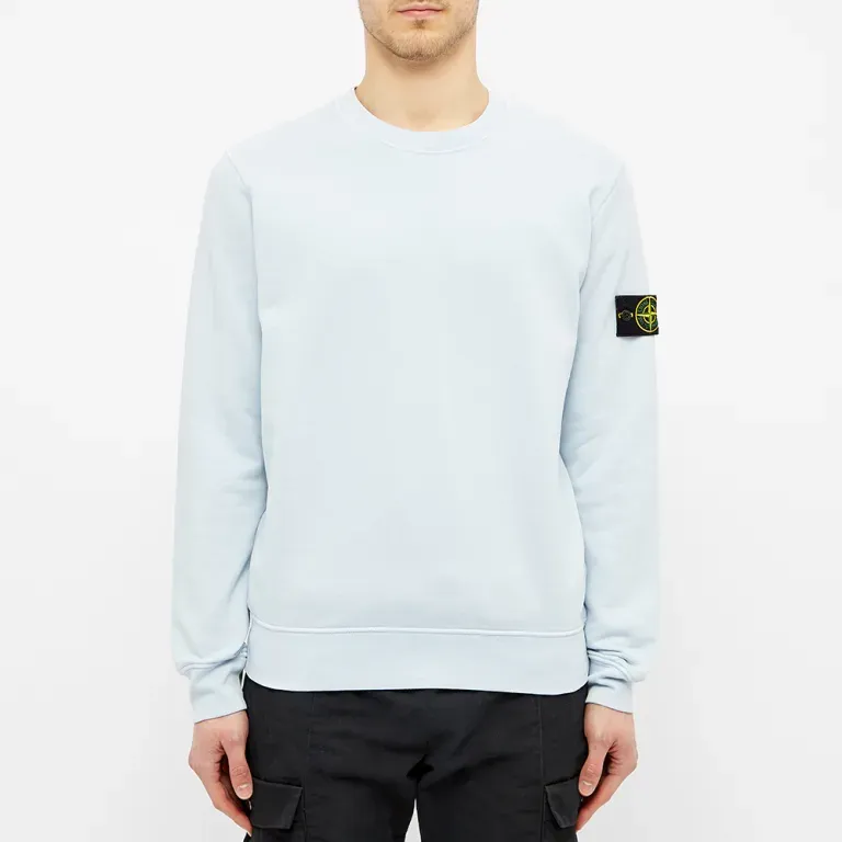 STONE ISLAND Compass badge Cotton Sweatshirt-1