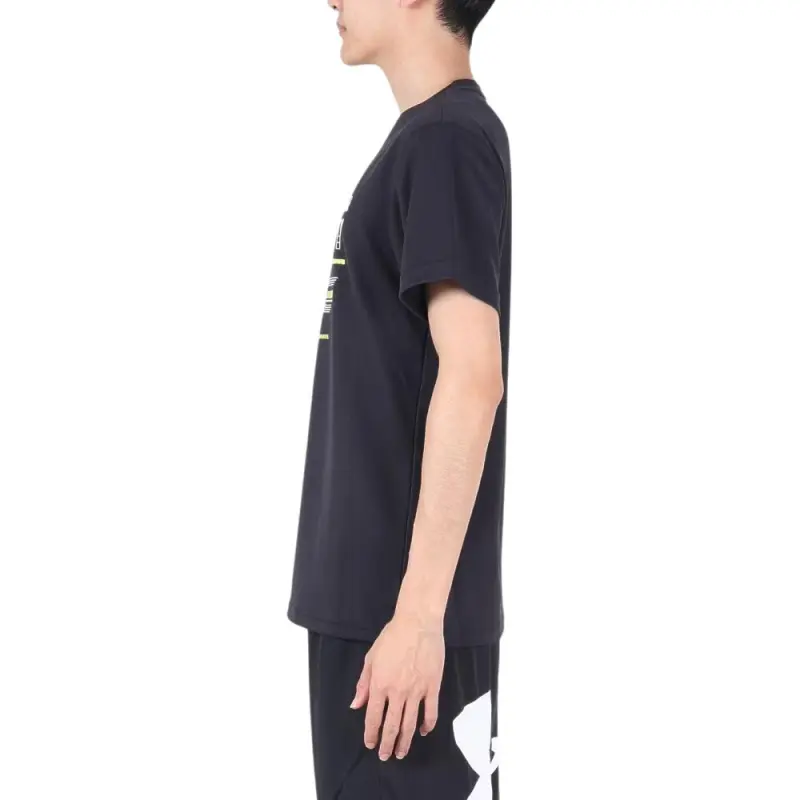 Asics T Shirts Men Black-4
