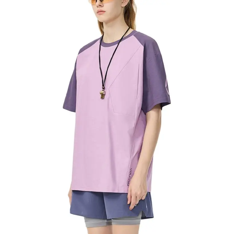 VOLCOM SS25 T Shirt Unisex Purple-5