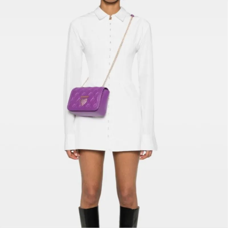LOVE MOSCHINO Logo-lettering Cross Body Bag-4