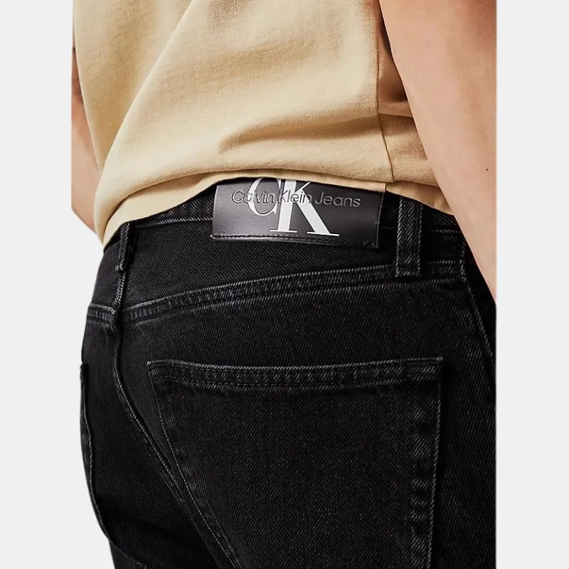 CALVIN KLEIN Jeans Europe Version Men's Black-4
