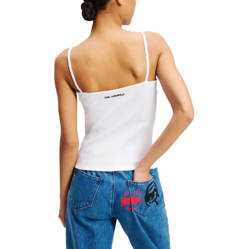 KARL LAGERFELD / Karl Lagerfeld Jeans Ikon Tank Top-3