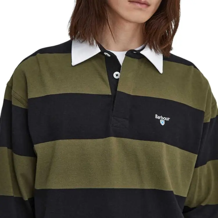 BARBOUR FW24 Polo Shirt Men's Black-3