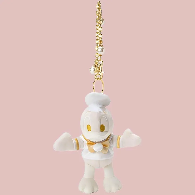 Disney Pearl Party Collection Donald Duck Pearl Party Collection Dolls Plush Pendant 18cm High-1