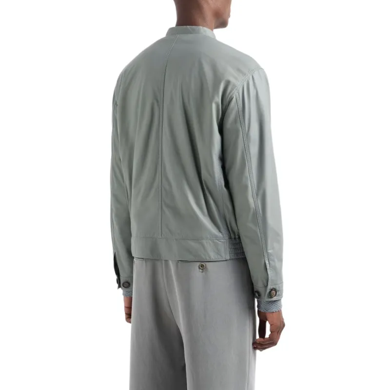 GIORGIO ARMANI Glove quality Nappa leather Blouson-2