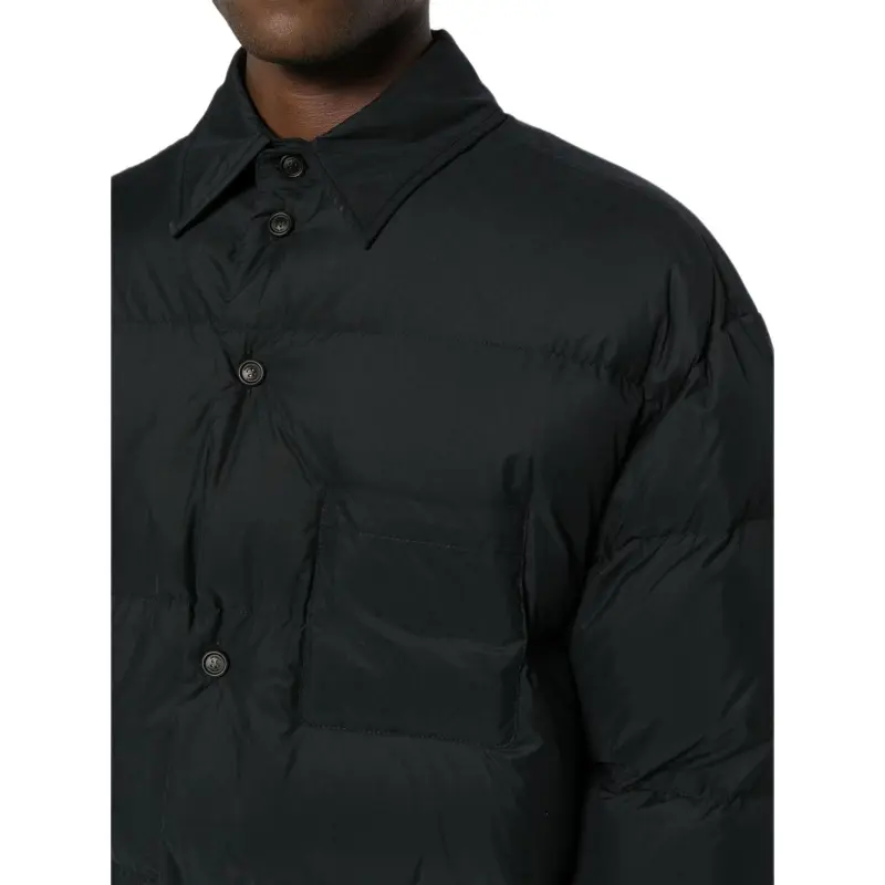 OFF WHITE Button Front Puffer Jacket-4