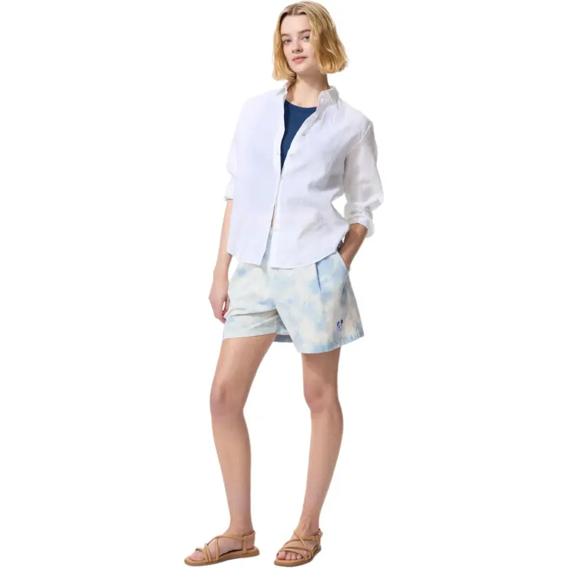 UNIQLO x BUAISOU X , Casual Shorts Women's Blue-1