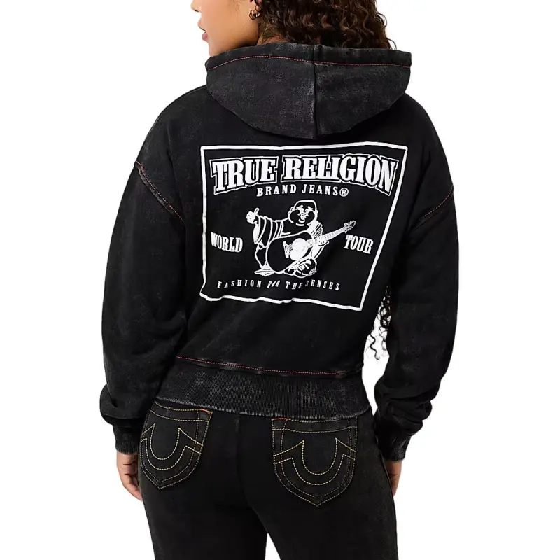 TRUE RELIGION Sweatshirt Women's Black-1