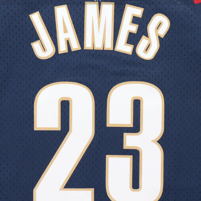 Mitchell & Ness Cleveland Cavaliers Alternate 2008 09 Lebron James Swingman Jersey-2