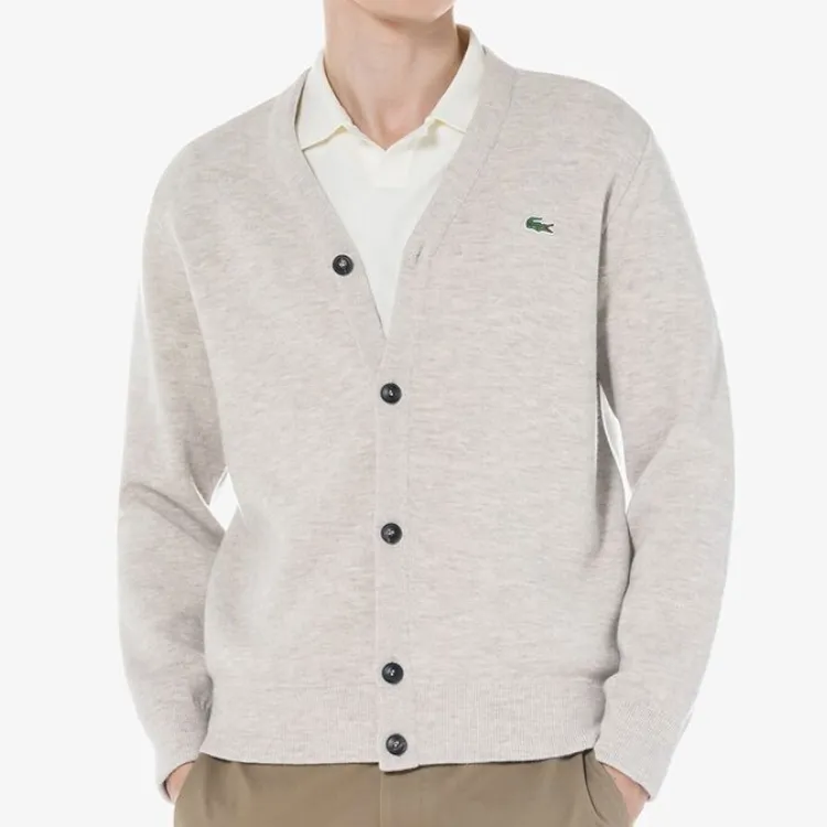 LACOSTE Knitwear Men Gray-1