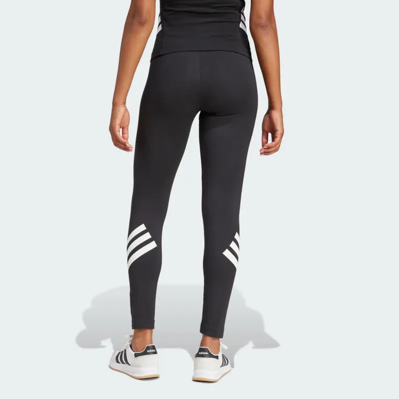Adidas Women's Future Icons 3 Stripes Leggings Black-2