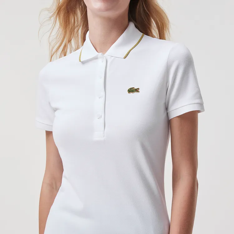LACOSTE Polo Shirts Women's White-5