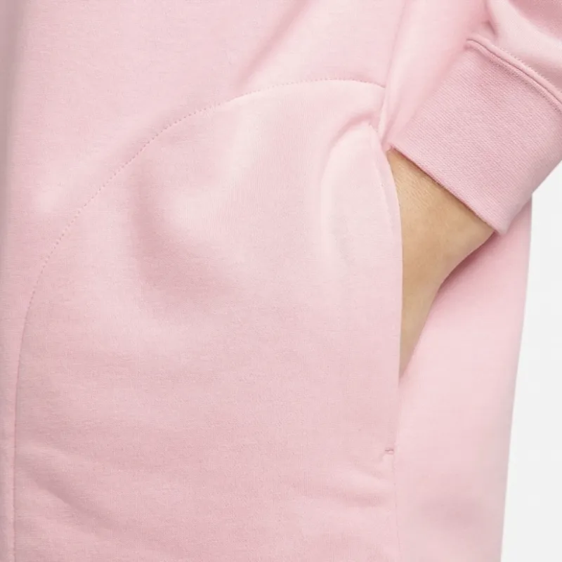 Nike Sportswear Club Fleece Sweatshirt Women's Medium Soft Pink-4