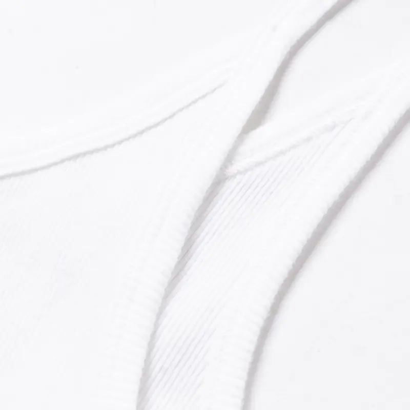CELINE Triomphe Tank Top In Ribbed Cotton-3
