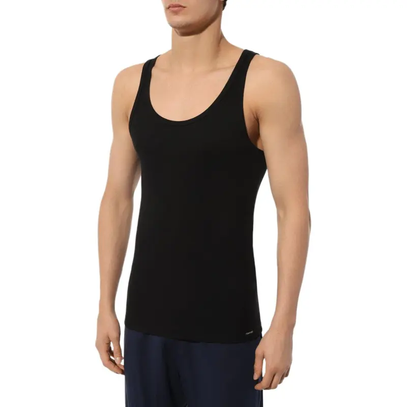 TOM FORD Ribbed Crewneck Tank Top-3