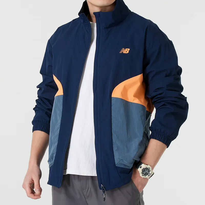New Balance Sports Club Jackets Coats Men's Marine Blue-2