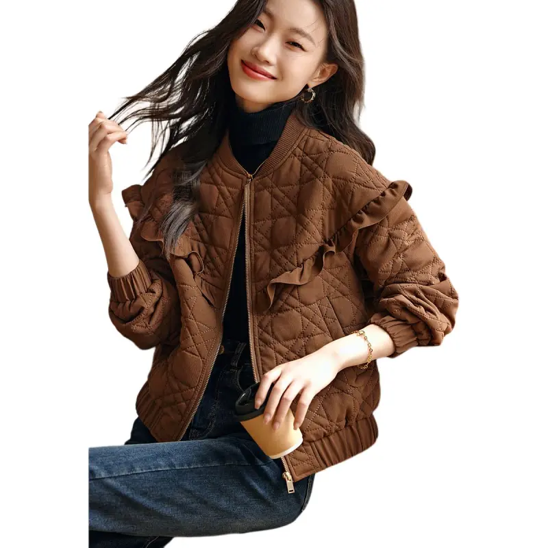 Mo Han Yi Mei Puffer Jacket Women's Coffee-4
