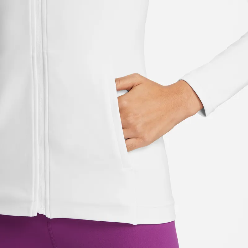 Nike YOGA DRI FIT Jackets & Coats Women's Mountain Peak White-2