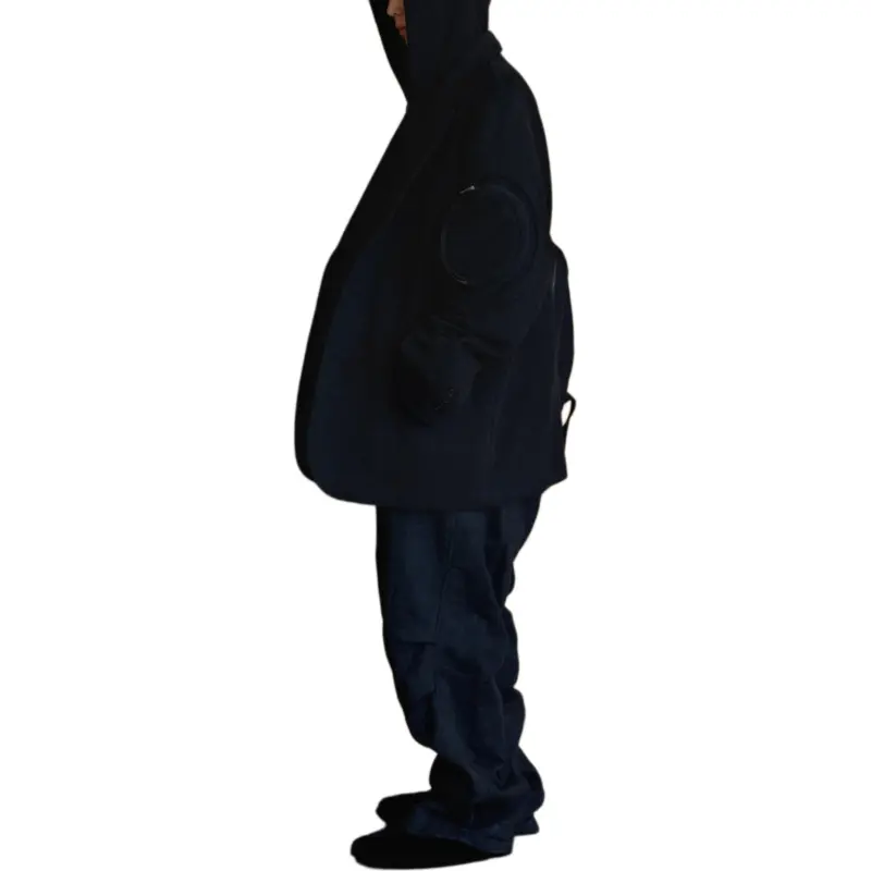 FARFROMWHAT FW24 Jackets Coats Men's Black-3