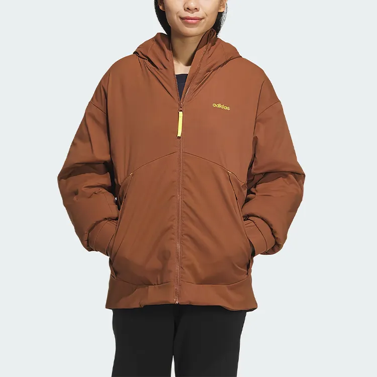 Adidas U SPA FZ HD Jackets Coats Unisex Dark Brown-3