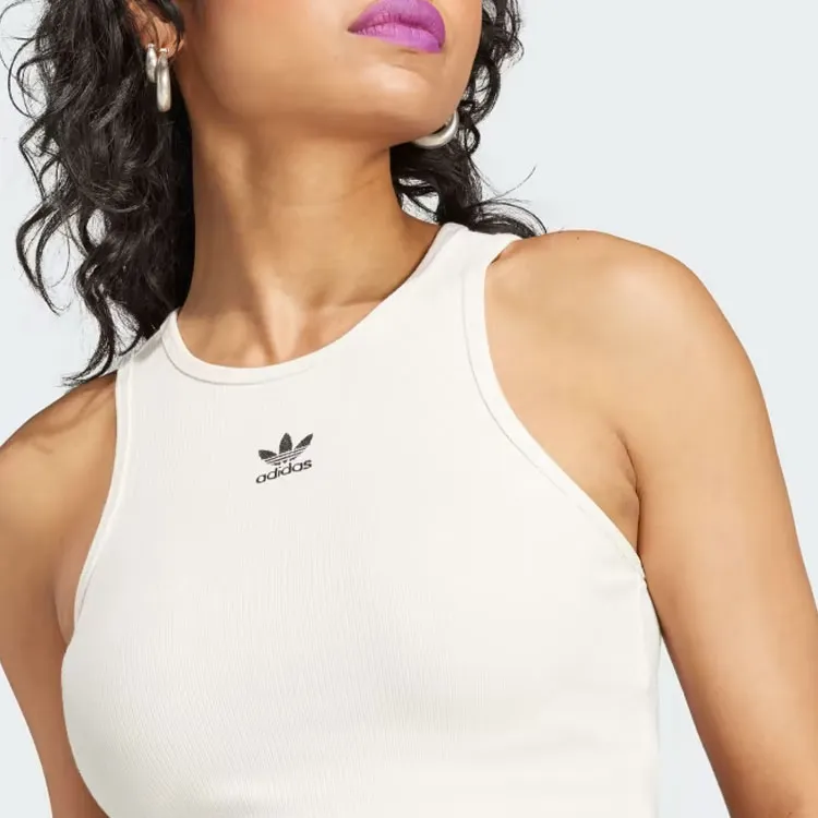 Adidas Originals Essentials Tank Tops Women's Ecru-5
