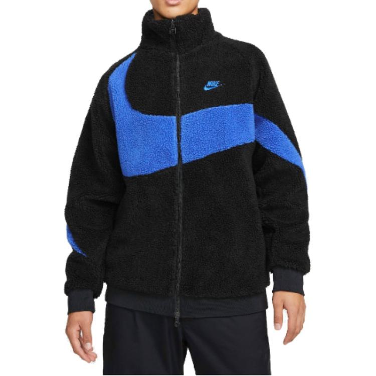 Nike Big Swoosh Reversible Boa Jacket Asia Sizing - POIZON