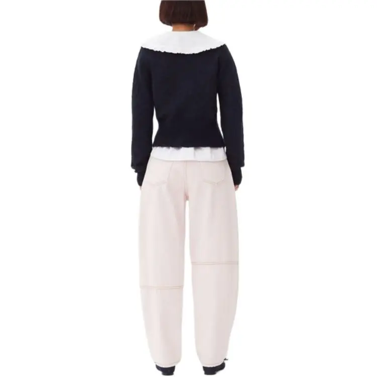 GANNI Tie String Cardigan-3