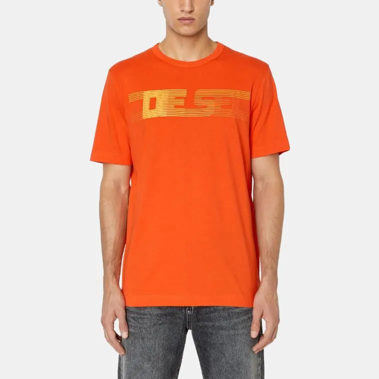 DIESEL FW22 T Shirt Men's Orange-1