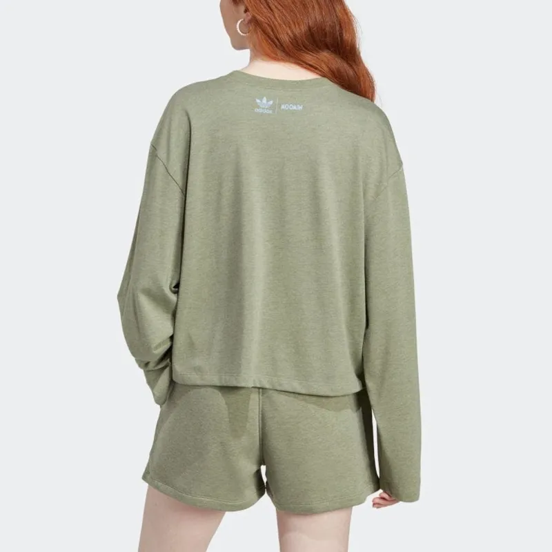 Adidas Originals X MOOMIN T Shirts Women's Olive Green-3
