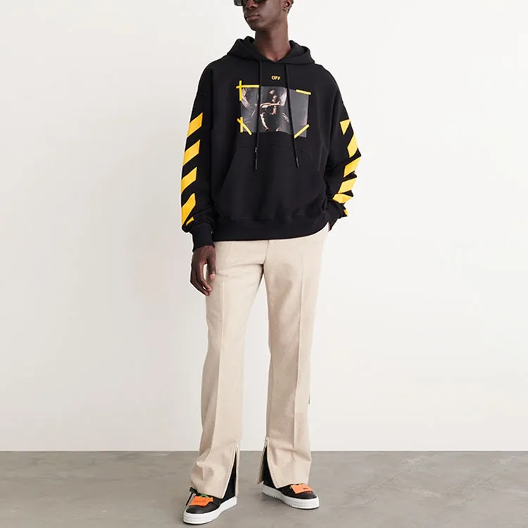 OFF WHITE Diag Arrow Carav Mercy Skate Hoodie-2
