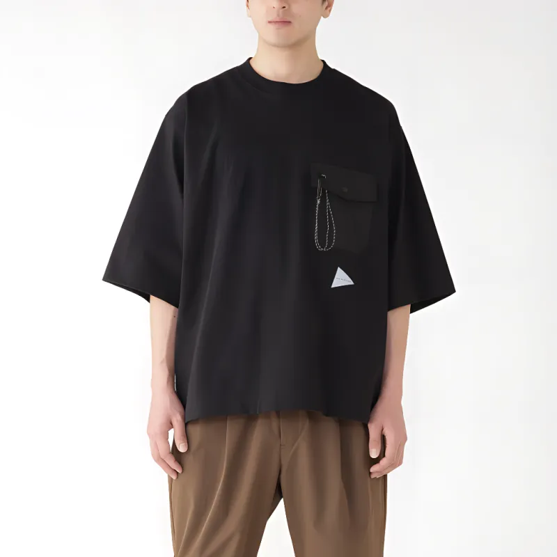 And Wander Logo print T shirt-1