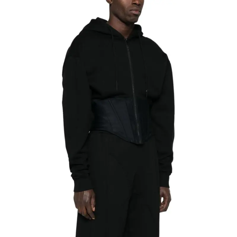 Mugler Sweatshirt Women's Black-3