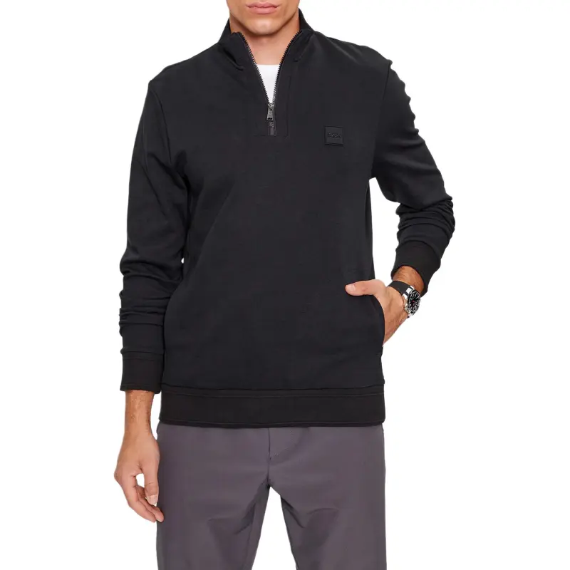 HUGO BOSS Logo Patch Long Sleeved Sweatshirt-3