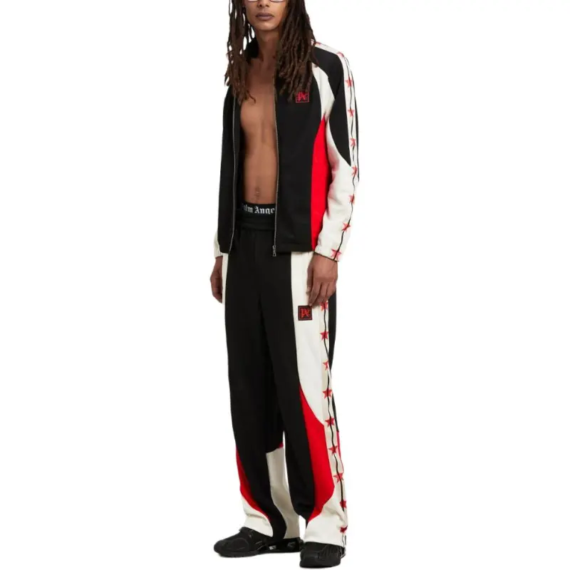PALM ANGELS Paxhaas Contrast-panel Track Pants-2