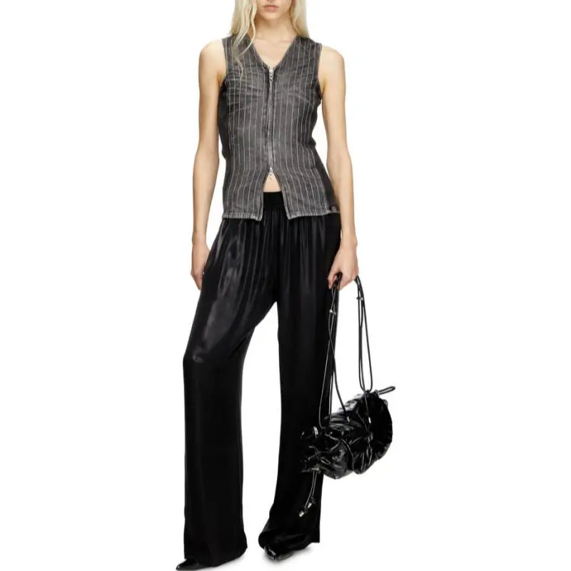 DIESEL De Nessi S Zipped Tank Top-1