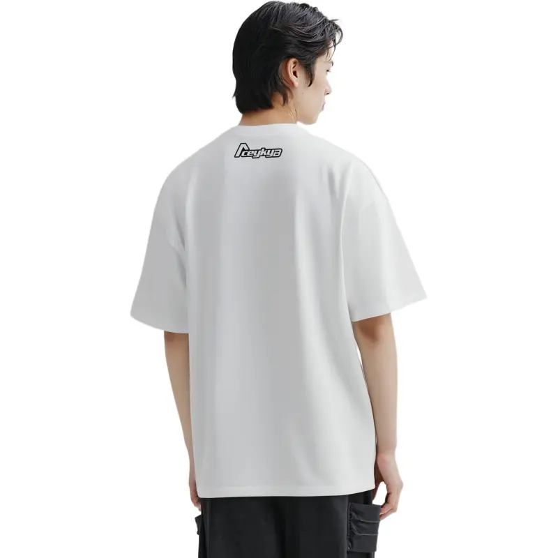 YK&YB T Shirts Unisex White-5