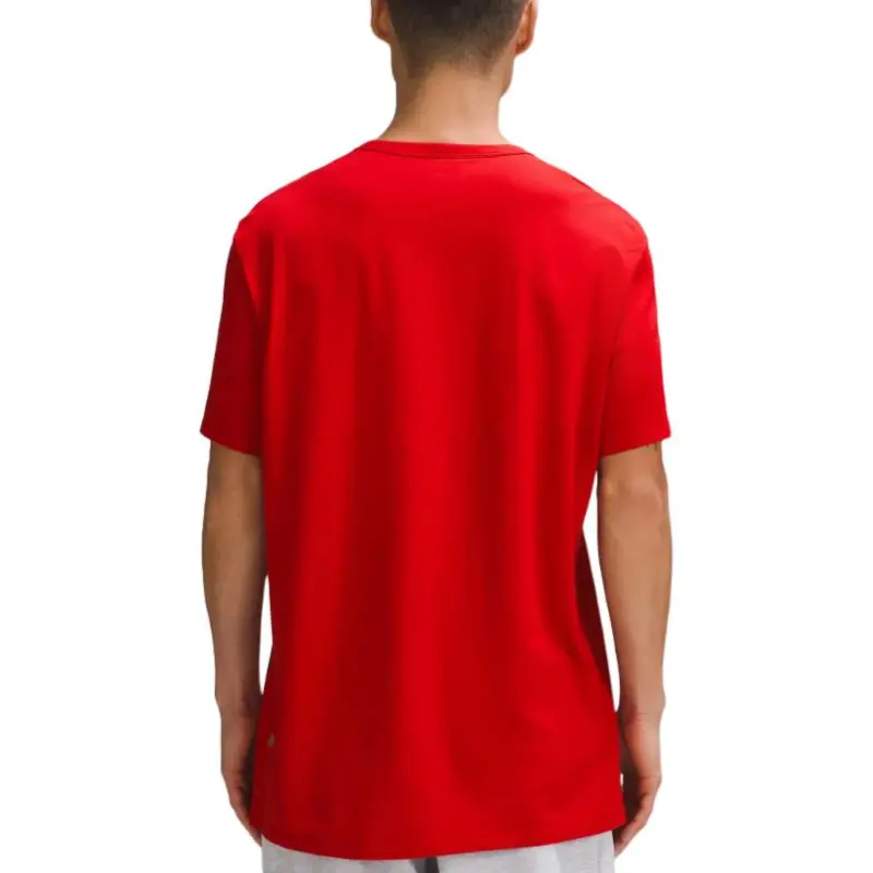 Lululemon T Shirts Men Red-1