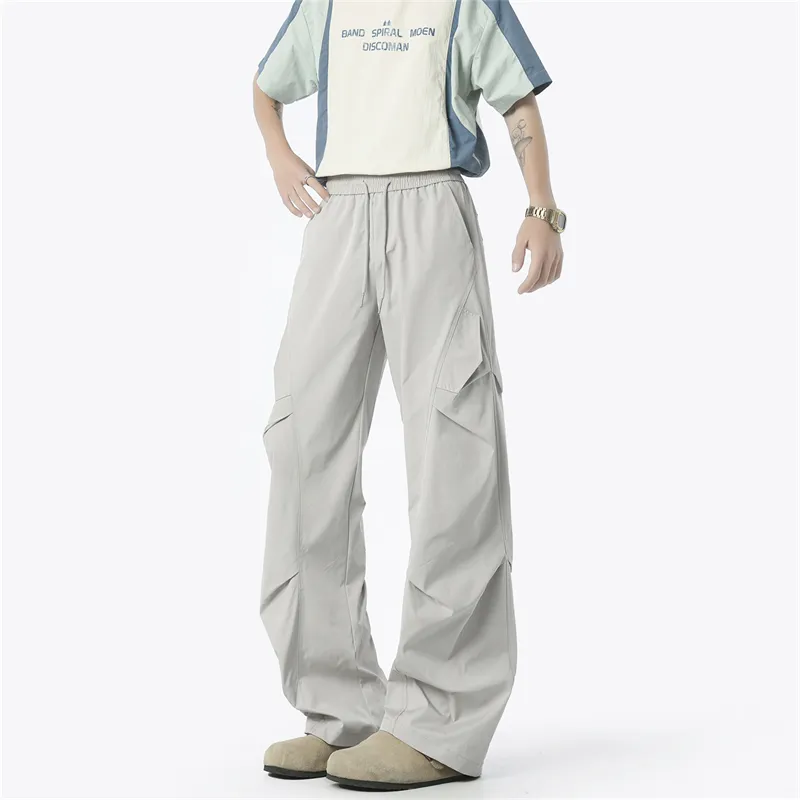 WARNING LIGHT Casual Pants Unisex-1