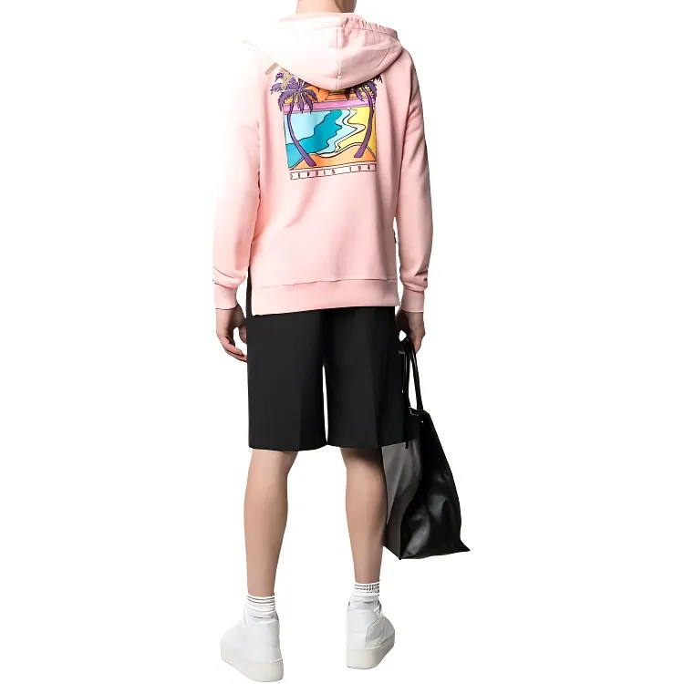 BALMAIN Sweatshirts Men Pink-2