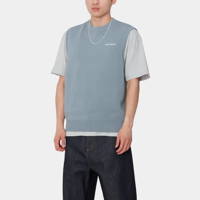 Carhartt WIP FW24 Tank Tops Men Light Blue-2