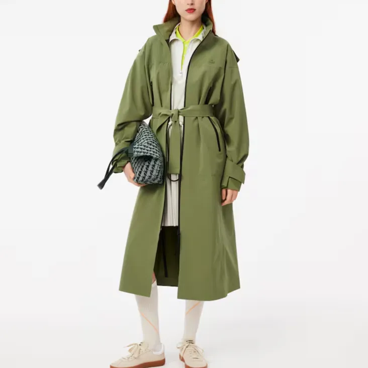 LACOSTE Logo patch Mini Dress-2