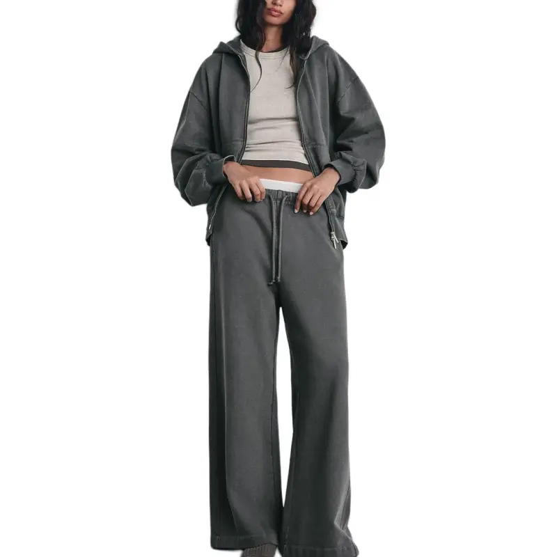 ZARA Sweatshirt Women's Carbon Gray-2