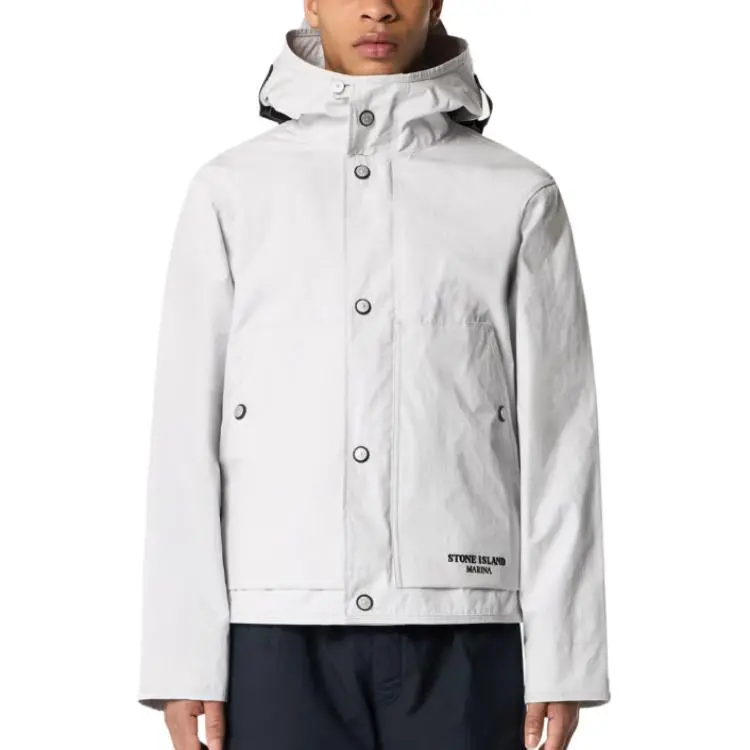 STONE ISLAND Aluminium Tela S.I Marina Jacket-2