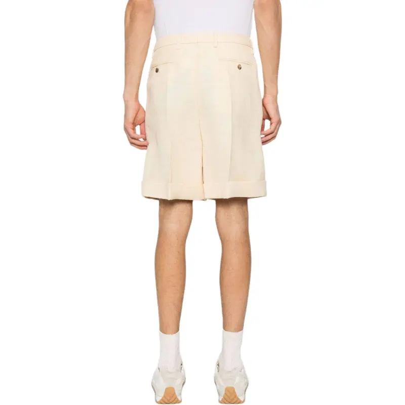 Valentino Casual Shorts Men's Light Beige-2