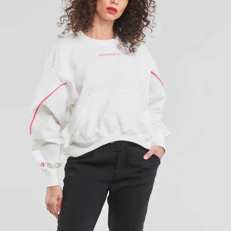 Converse Sweatshirt Women's White-2