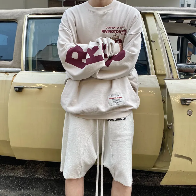 Askyurself Shorts Unisex Distressed White-4