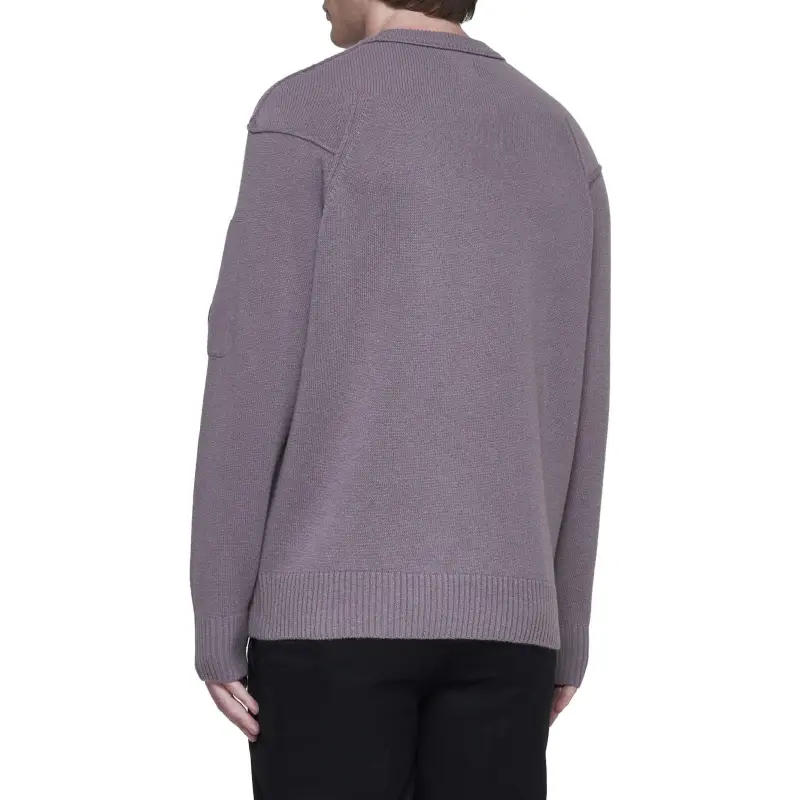 C.P.Company Lens Detailed Crewneck Jumper-2