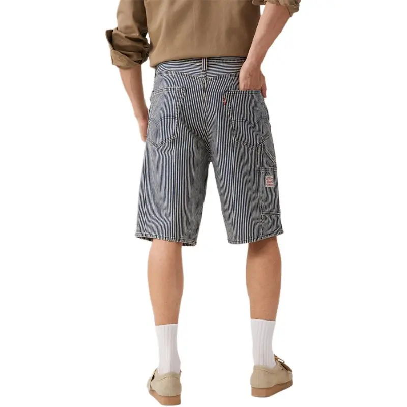 Levi's Denim Shorts Men's Blue White-4